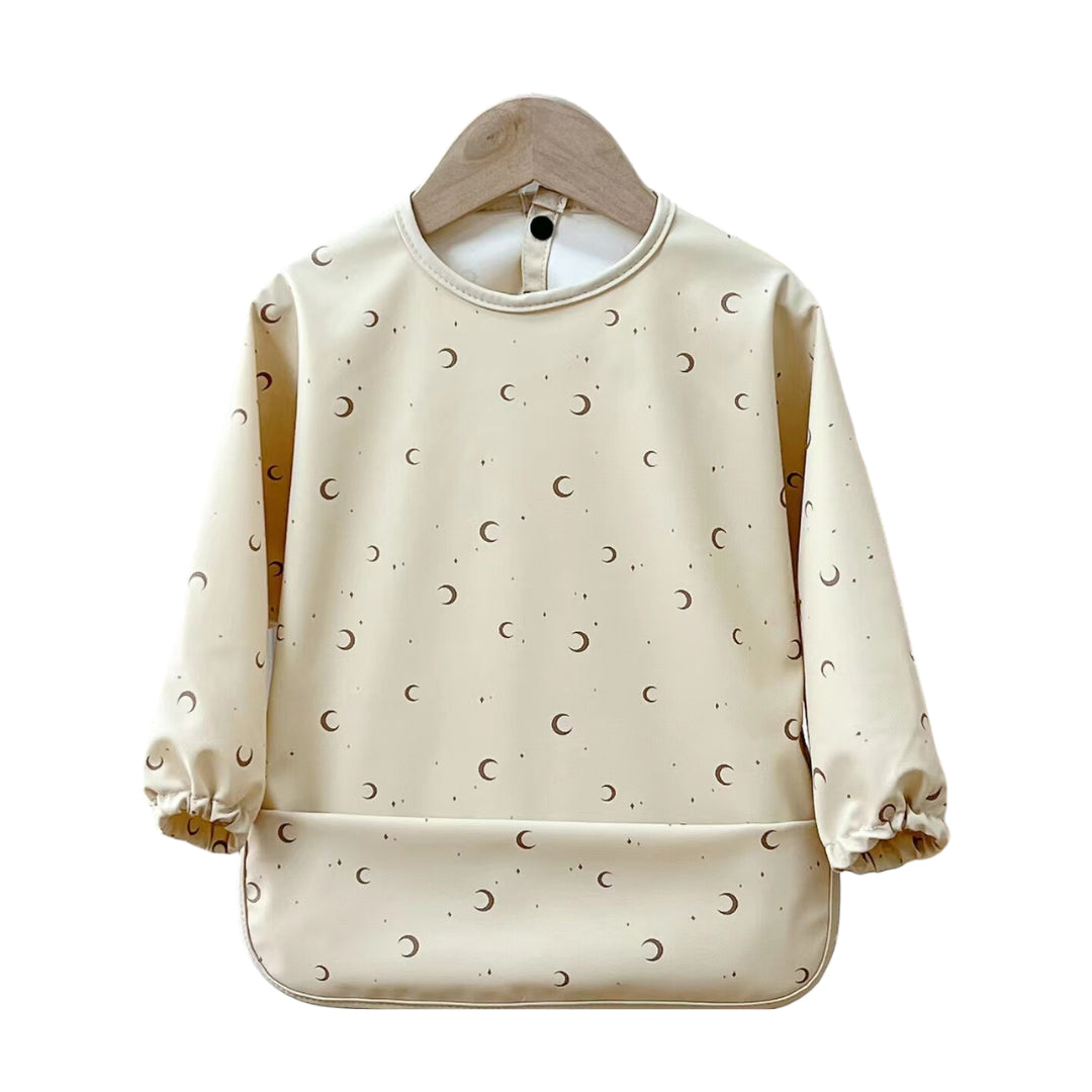 Babero Impermeable Manga Larga con Diseño