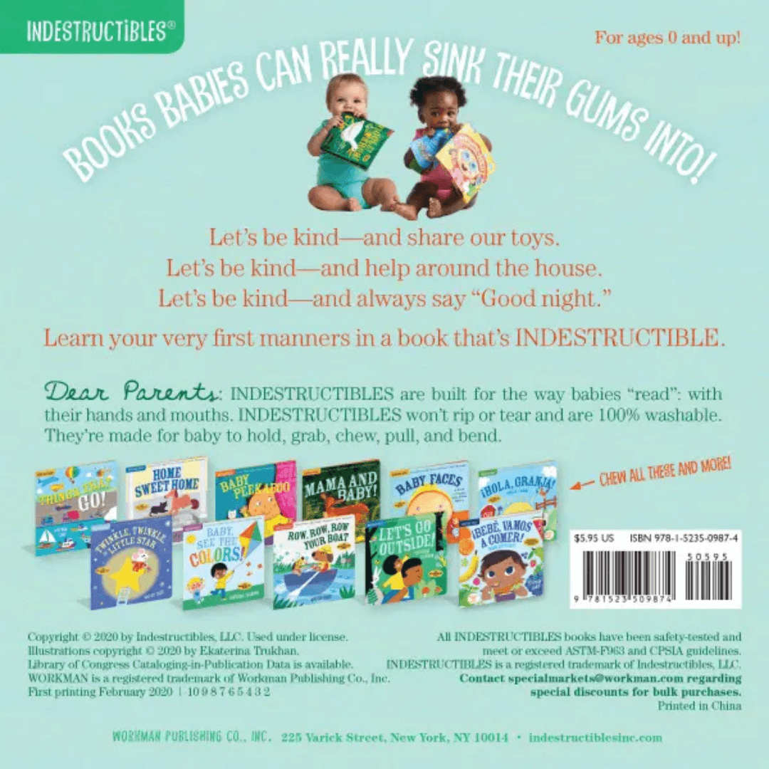 Libro Indestructible - Let's be kinds